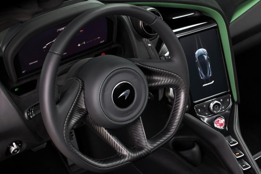 Детали интерьера McLaren 720S Spider Fury by TopCar 2020 года  (фото 34 из 36)